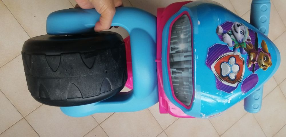 Moto criança Patrulha Pata