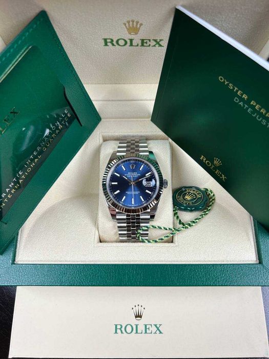 Rolex Datejust 41mm Blue Dial