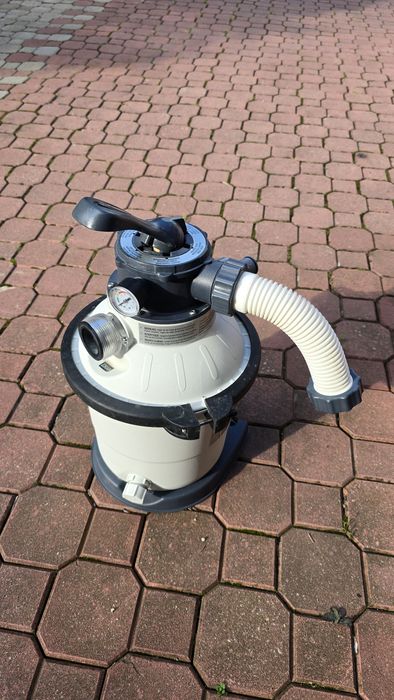 Używany basen 17203 litry ultra XTR+ pompa ciepła steinbach 5 kW