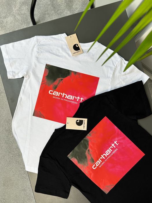Футболка Carhartt Red Gradient! Оригінал! Акція! Розпродаж! Знижки! Хіт сезону! Carhartt! Футболка Carhartt!Red Gradient!Carhartt Red Gradient!