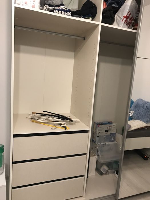Szafa przesuwna 220cm z lustrem