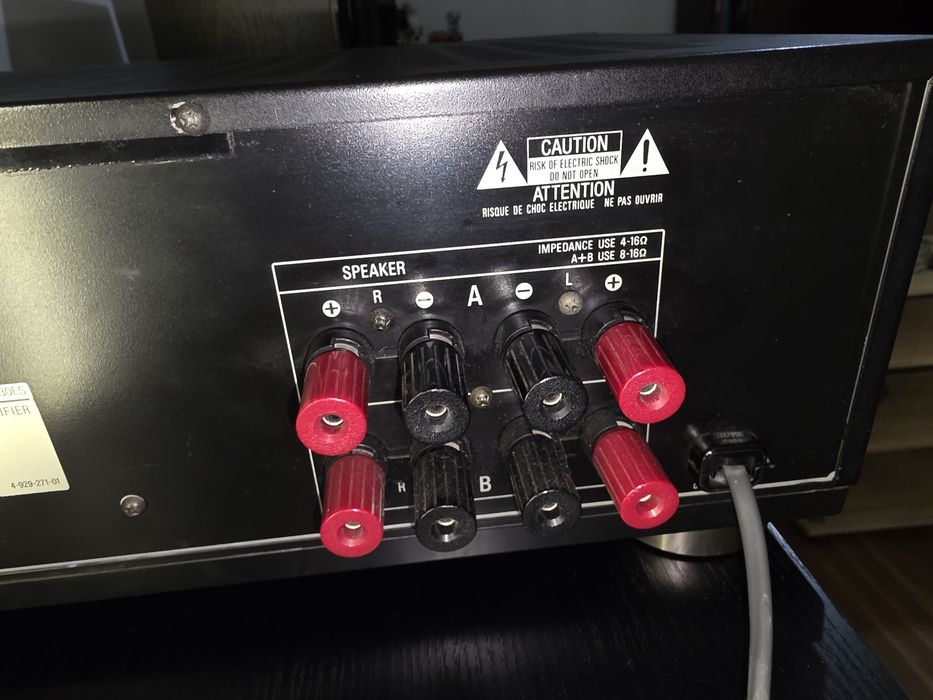 Amplificador SONY TA-F530ES REVISADO a menos  de 1 ANO, Em excelente estado