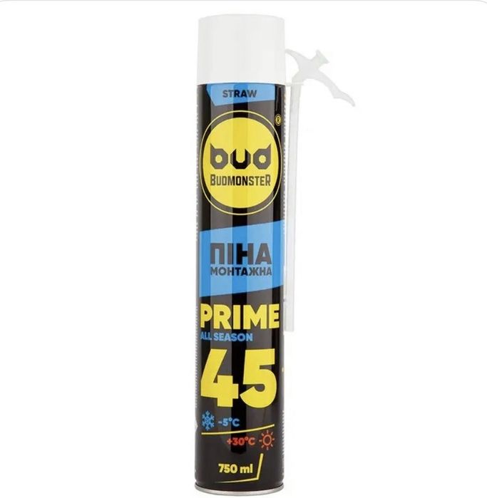 Піна монтажна професійна і ручна