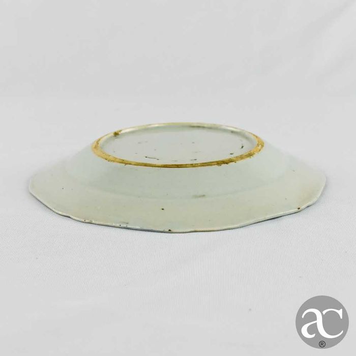 Prato porcelana da China, Cantão, período Qianlong, séc. XVIII