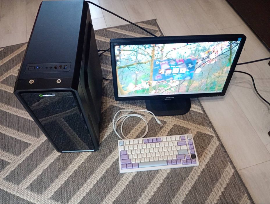 Компʼютер Intel Core i3-10100f Nvidia GTX 1080 SSD 512 GB. DDR4 16 GB