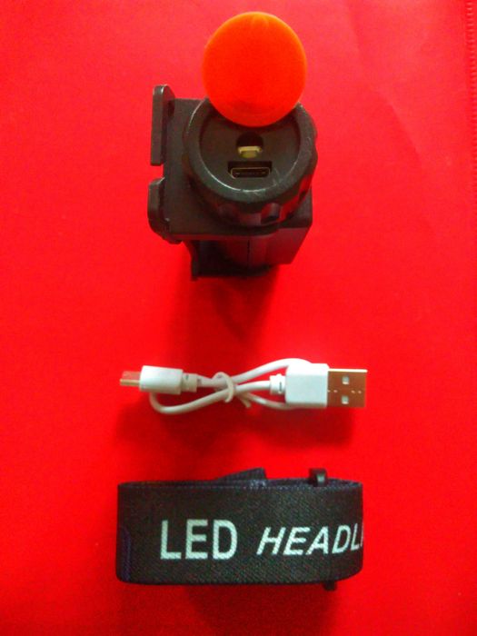 ‼️Є ОПТ‼️1200мАч налобний фонарик ліхтарик чесний акумулятор 18650