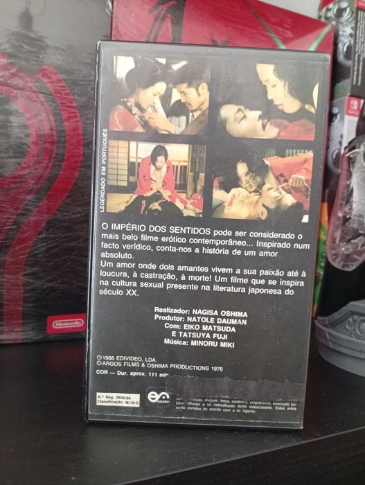 VHS império dos sentidos