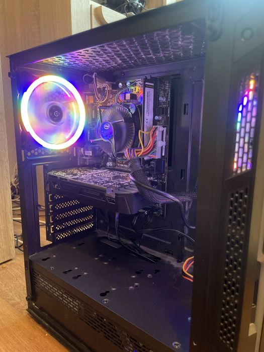 Komputer idealny na swięta dla dziecka !! Rgb wentrylatory