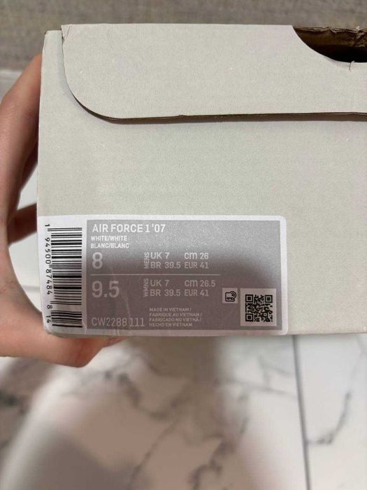 НАЙКРАЩІ КРОСІВКИ! Кросівки Nike Air Force 1 White Low