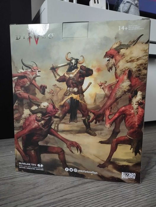 Nowa Figurka Kolekcjonerska Akcji Barbarian (Rare) - Diablo IV