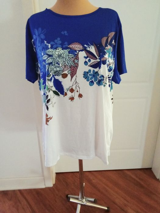 Bluzka z krótkim rękawem r. 52/54