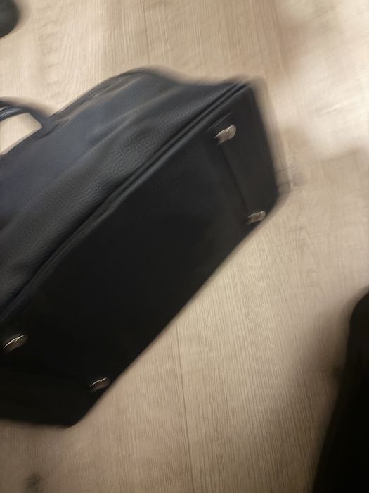 Torebka Hermes  granatowa duza