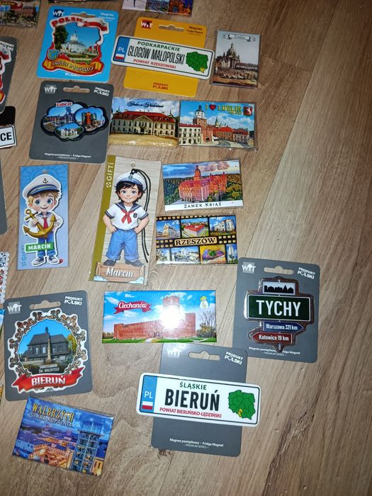 Magnesy na lodówkę