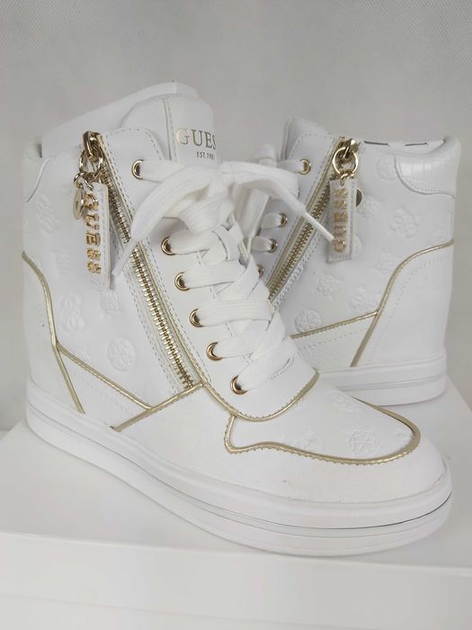 Nowe oryginalne  sneakersy bowtki GUESS platforma 38