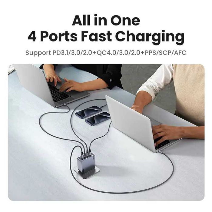 Зарядний пристрій 160W UGREEN Nexode PRO X763 - GaN - PD3.1 - Блок Вт