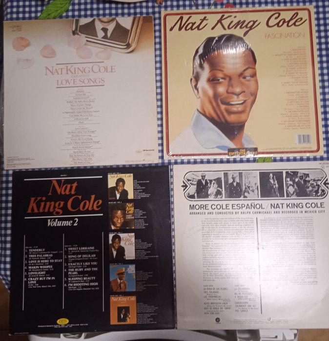 Discos de vinil Nate King Cole (5)