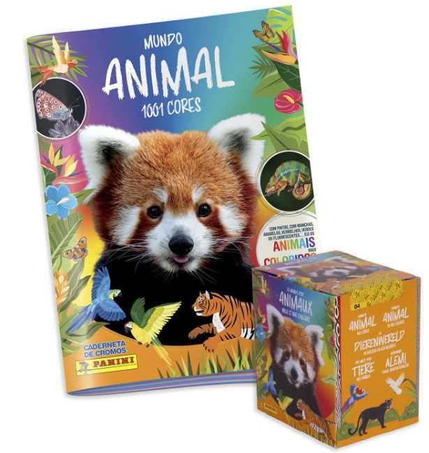 Venda de cromos - "Mundo Animal 1001 Cores"