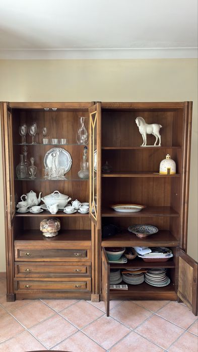 Estante madeira modular