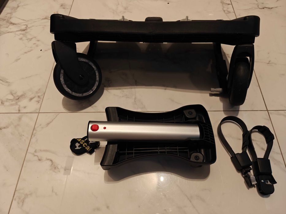 Buggy Board Maxi + z siedziskiem - dostawka do wózka