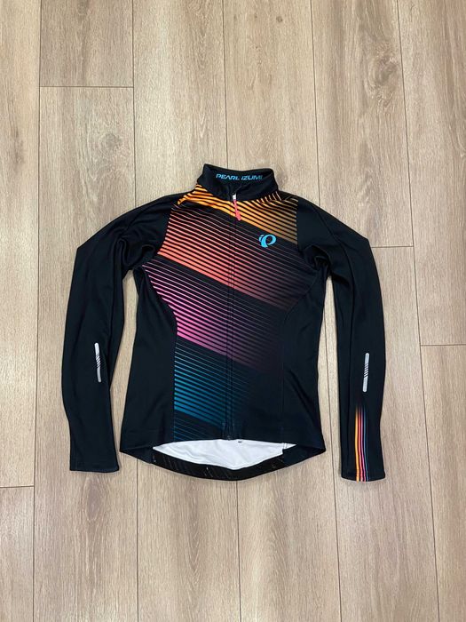 |S| Женская Велокофта на флисе / Велоджерси Pearl Izumi Elite Thermal
