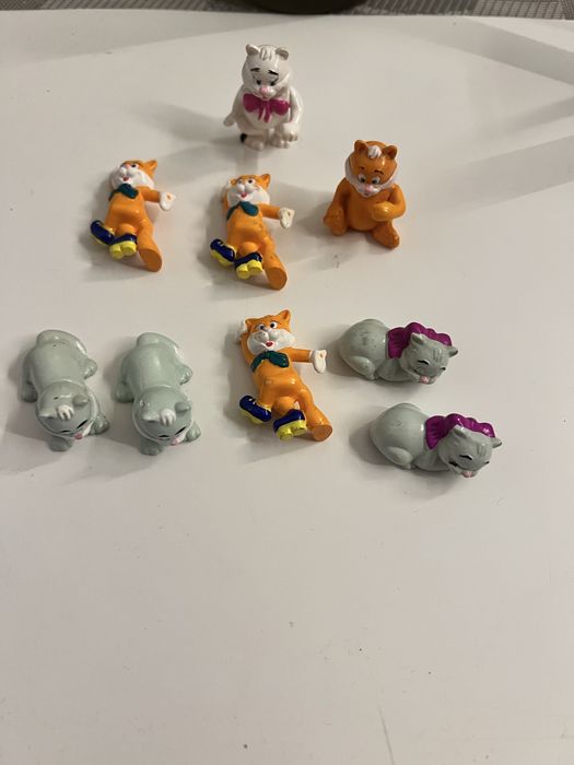 Весёлые бельчата, озорные коты киндер Ландрин