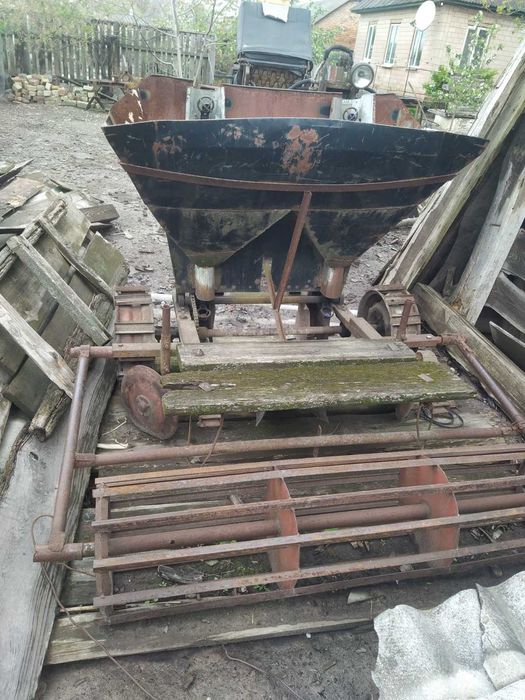 Саморобний міні трактор з японським дизельним двигуном