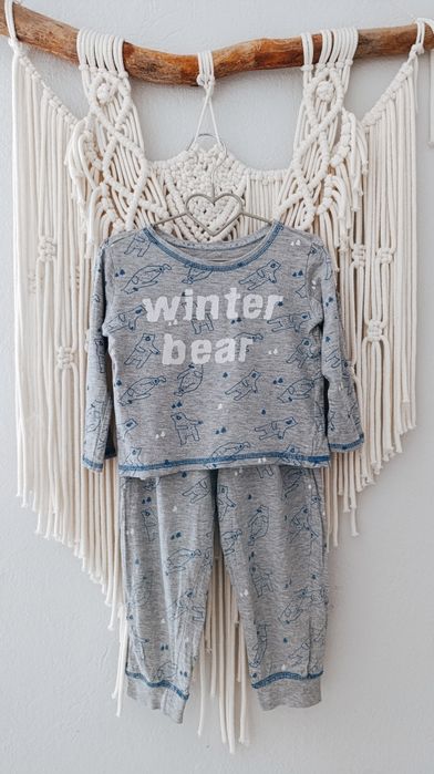 Reserved piżama szara roz.98/104