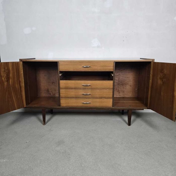 komoda hałas duża PRL vintage retro