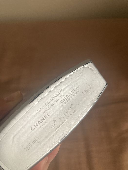 Butelka po perfumie Chanel Allure Homme Sport kolekcjonerska męska