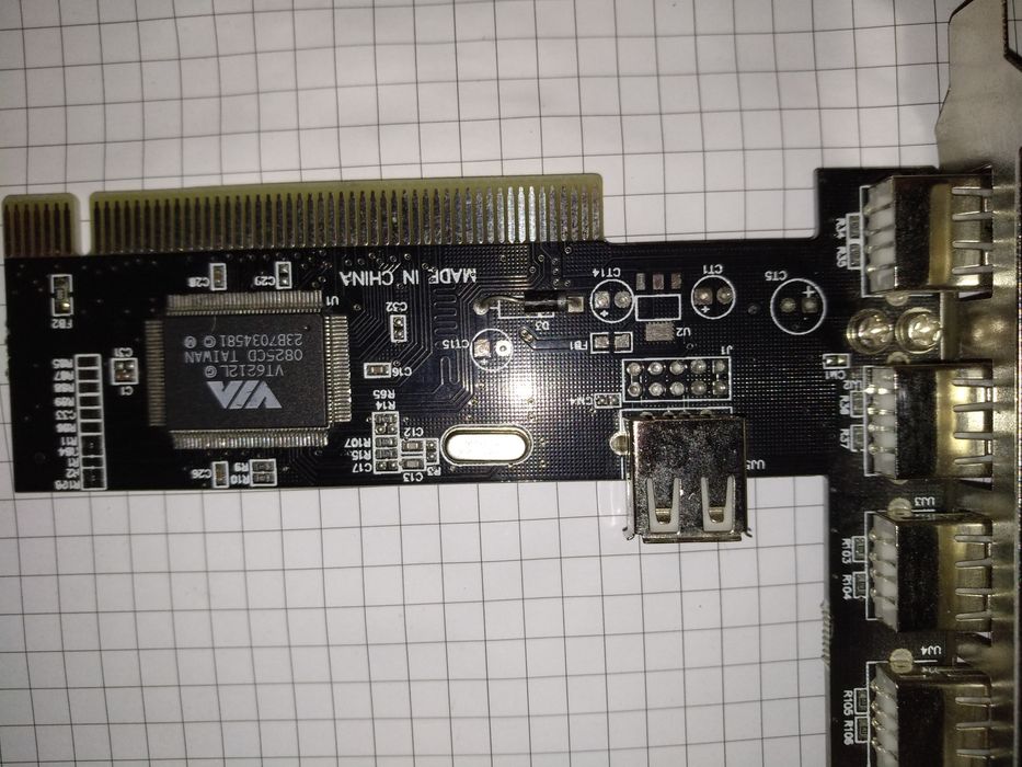 kontroler pci-e karta 4x usb 2.0