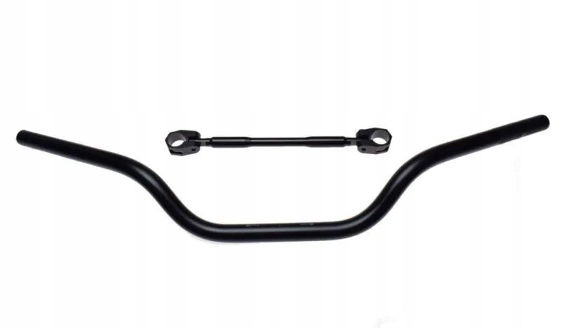 Kierownica enduro 22mm aluminiowa czarna