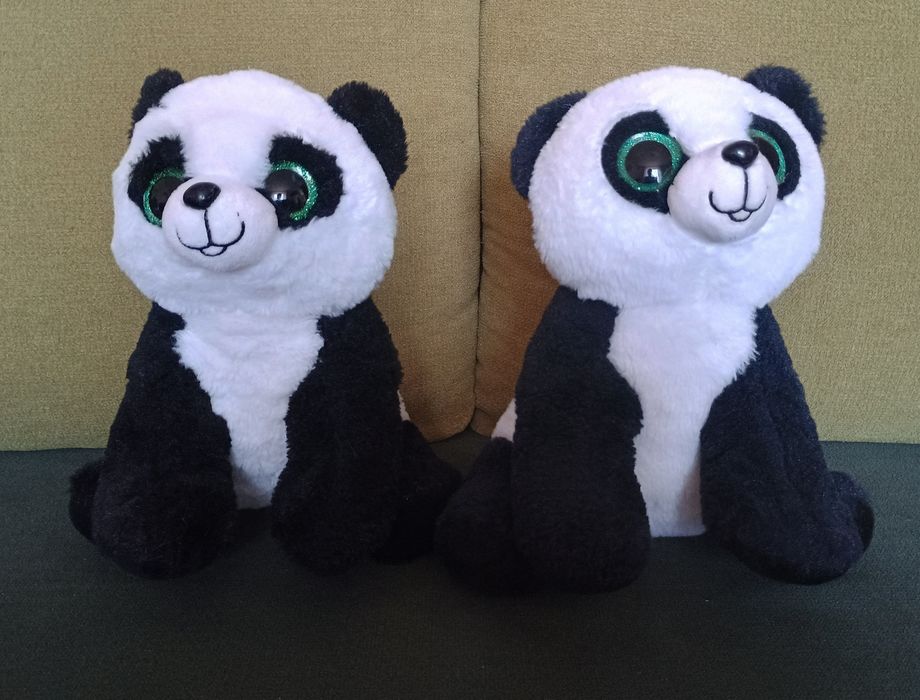 2  PANDY - oryginał - pluszaki