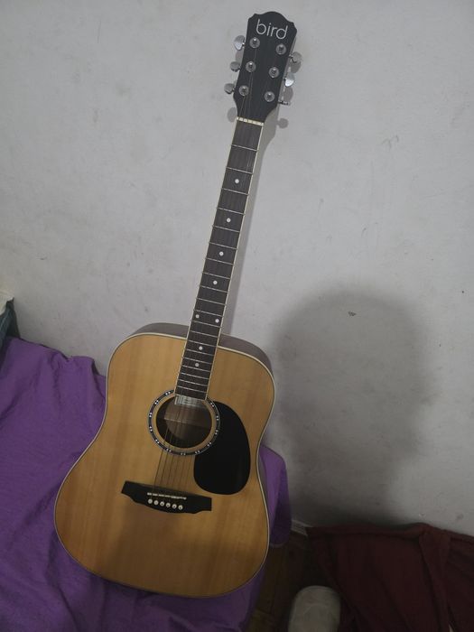 Guitarra Acústica Bird DG1 Natural – Como Nova