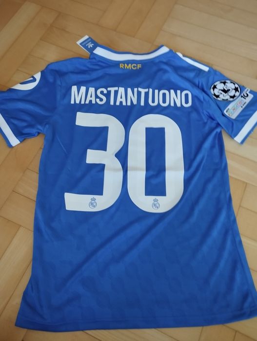 Koszulka piłkarska Mastantuono Real rozmiar M