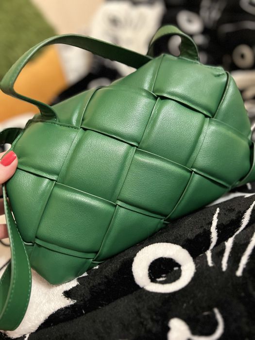 Сумка крос-боді під Bottega Venetta, шкіра, фабрична Італія