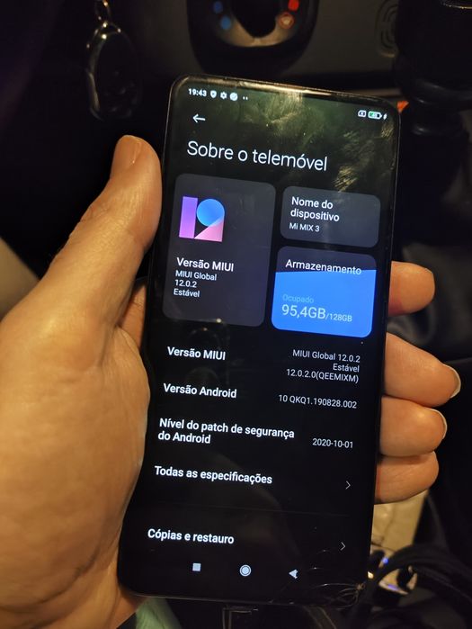 Xiaomi mi mix 3   128gb *versão 4G*