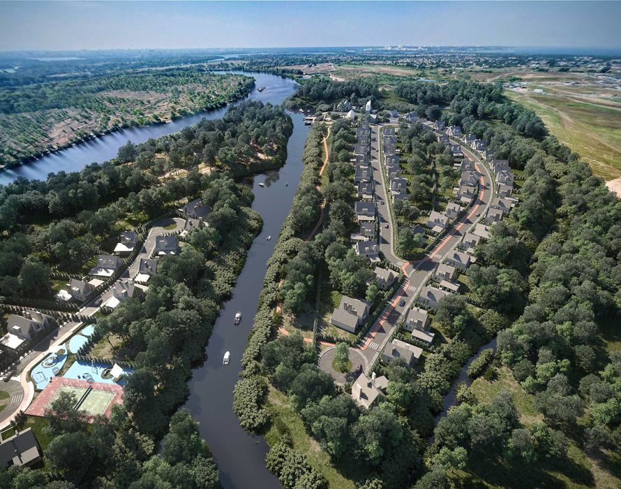 Продається котедж 84 м2 в КМ BELLAGGO, с.Осещина