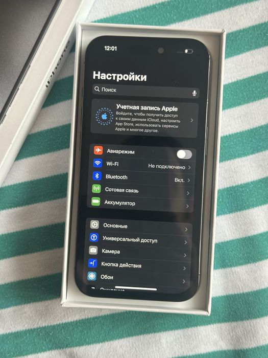 Iphone 15 Pro Black Titanium 256 gb