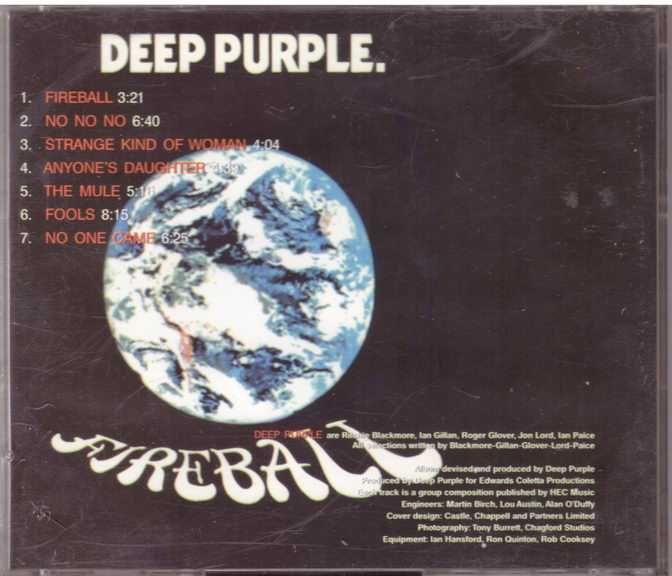Deep Purple – Fireball stan bdb