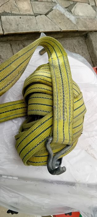 Cinta de amarração de catraca com gancho