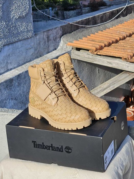 Botas altas timberland premium mulher tamanho 37.5