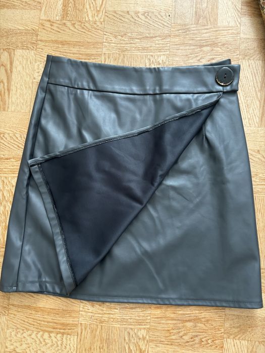 Спідниця  шкіряна