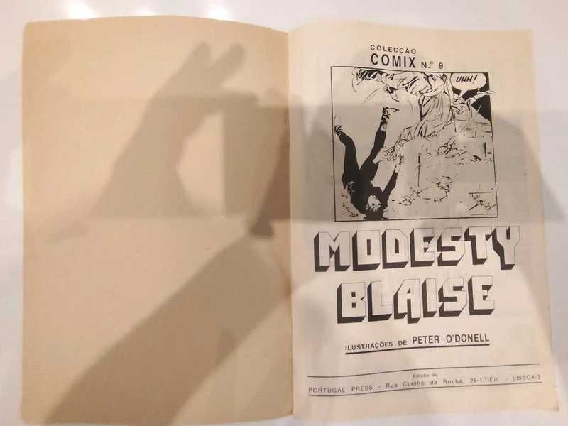 Modesty Blaise coleção Comix n 9
