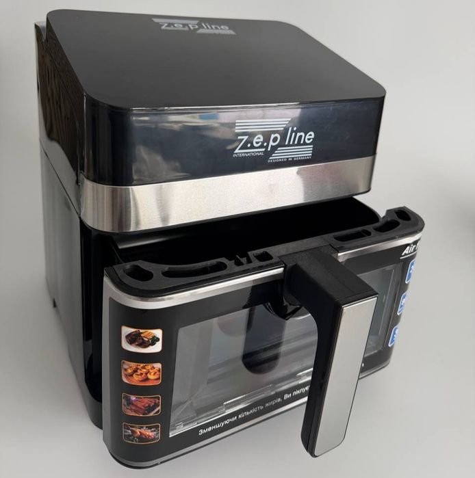 Аерогриль з віконцем на 13л и 4200Вт Zepline ZP-00343 на 12 програм