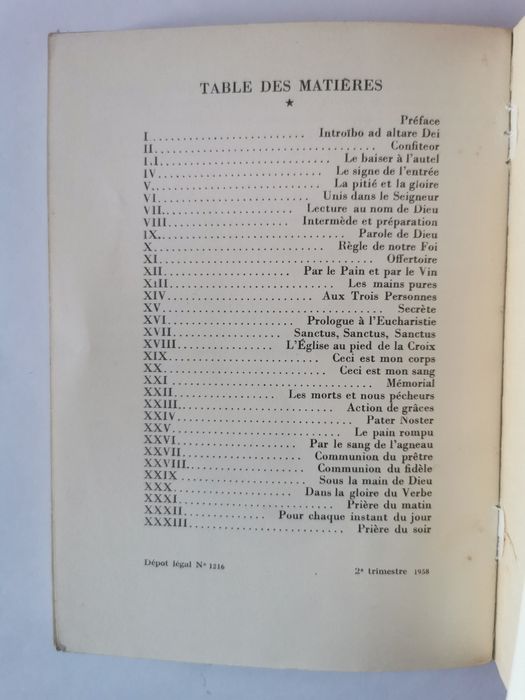 Missa Est (Edição em francês)