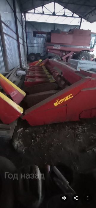 Жатка кукурудзяна ОЛІМАК Драго, жниварка OLIMAC на СASE, NEW HOLLAND,