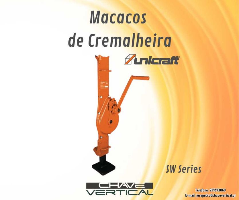 Macacos de Cremalheira SW Series UNICRAFT  JR19
