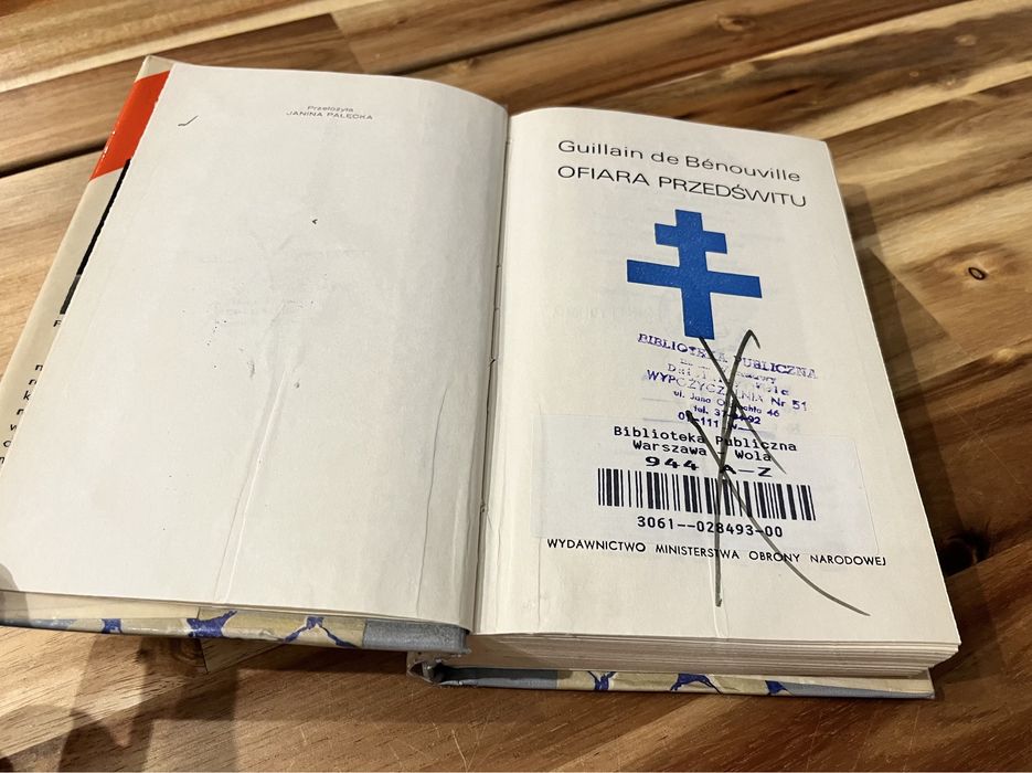 Ofiara przedświtu Guillain de Benouville