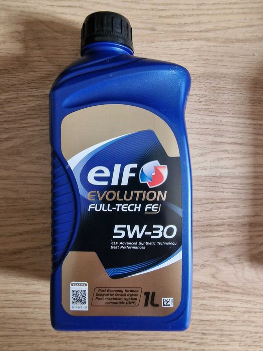 Óleo Elf Evolution Full-Tech FE 5W-30 (3 embalagens de 1L)
