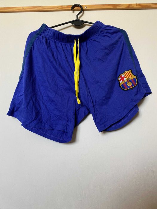Bawełniane krótkie spodenki BARCELONA F.C. - M - OKAZJA